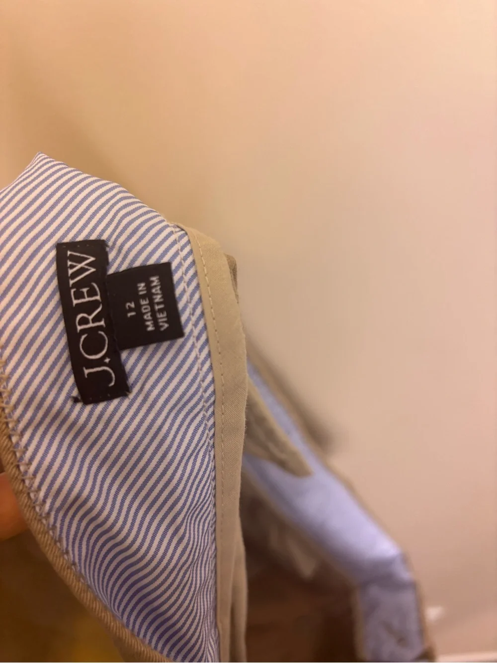 J. Crew classic chino